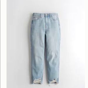 Ultra high rise mom jeans